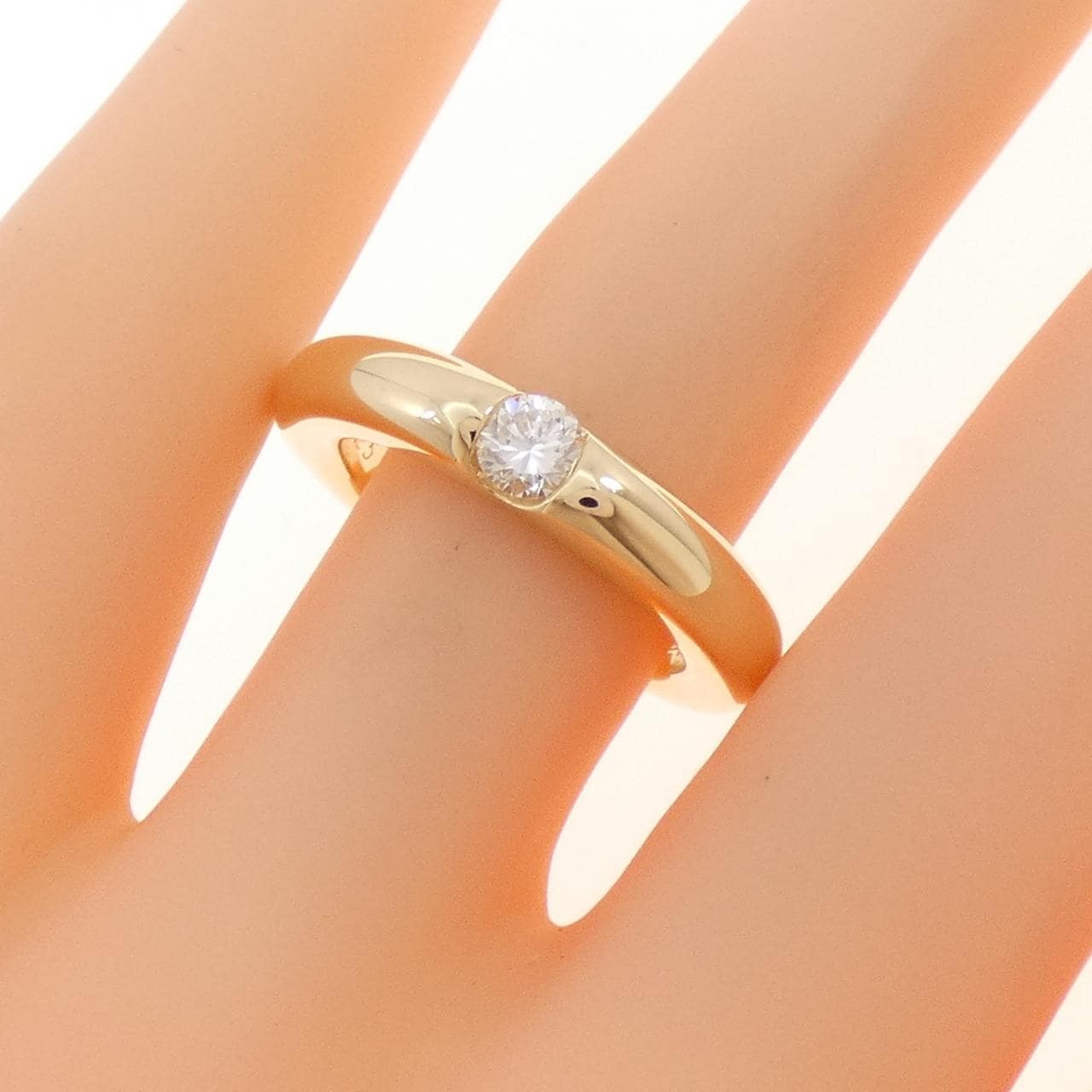 カルティエ エリプス リング 0.25CT