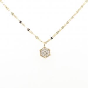 K18YG ダイヤモンド ネックレス 0.31CT