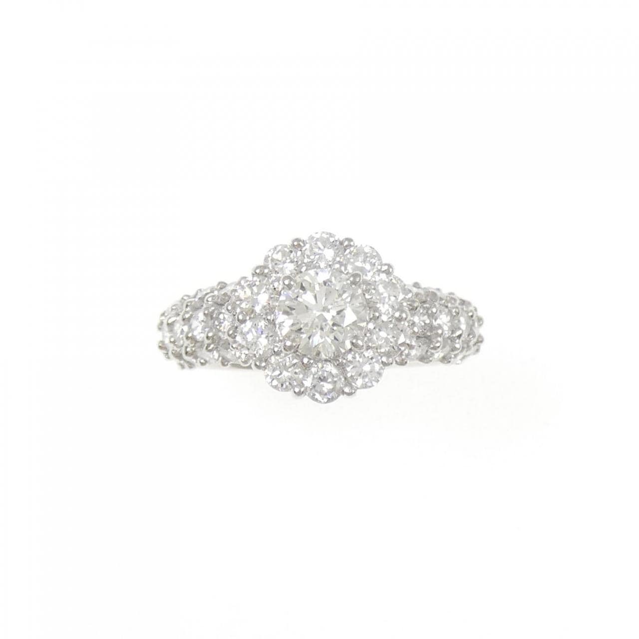 PT900 ダイヤモンド リング 0.51CT