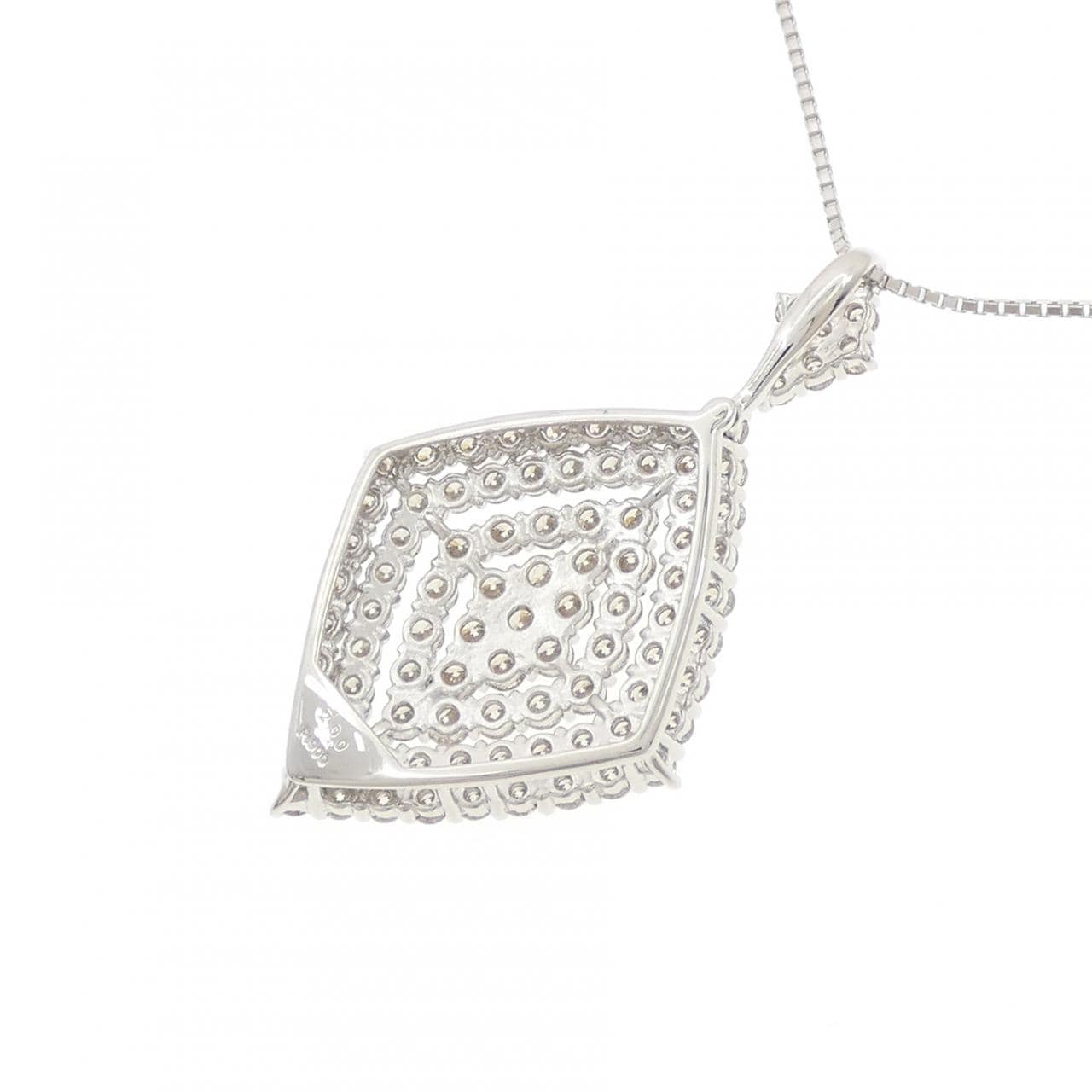 PT900/PT850 ダイヤモンド ネックレス 2.00CT