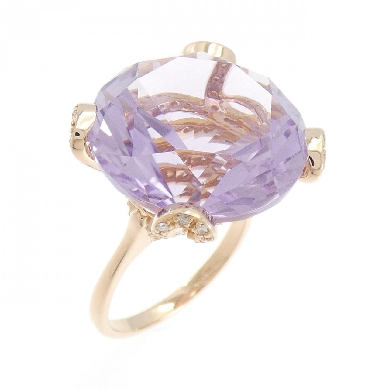 K18PG アメジスト リング