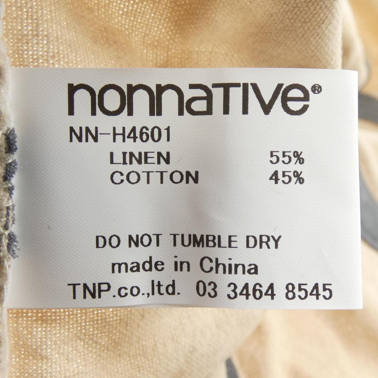 ノンネイティブ NONNATIVE NN-H4601 キャップ
