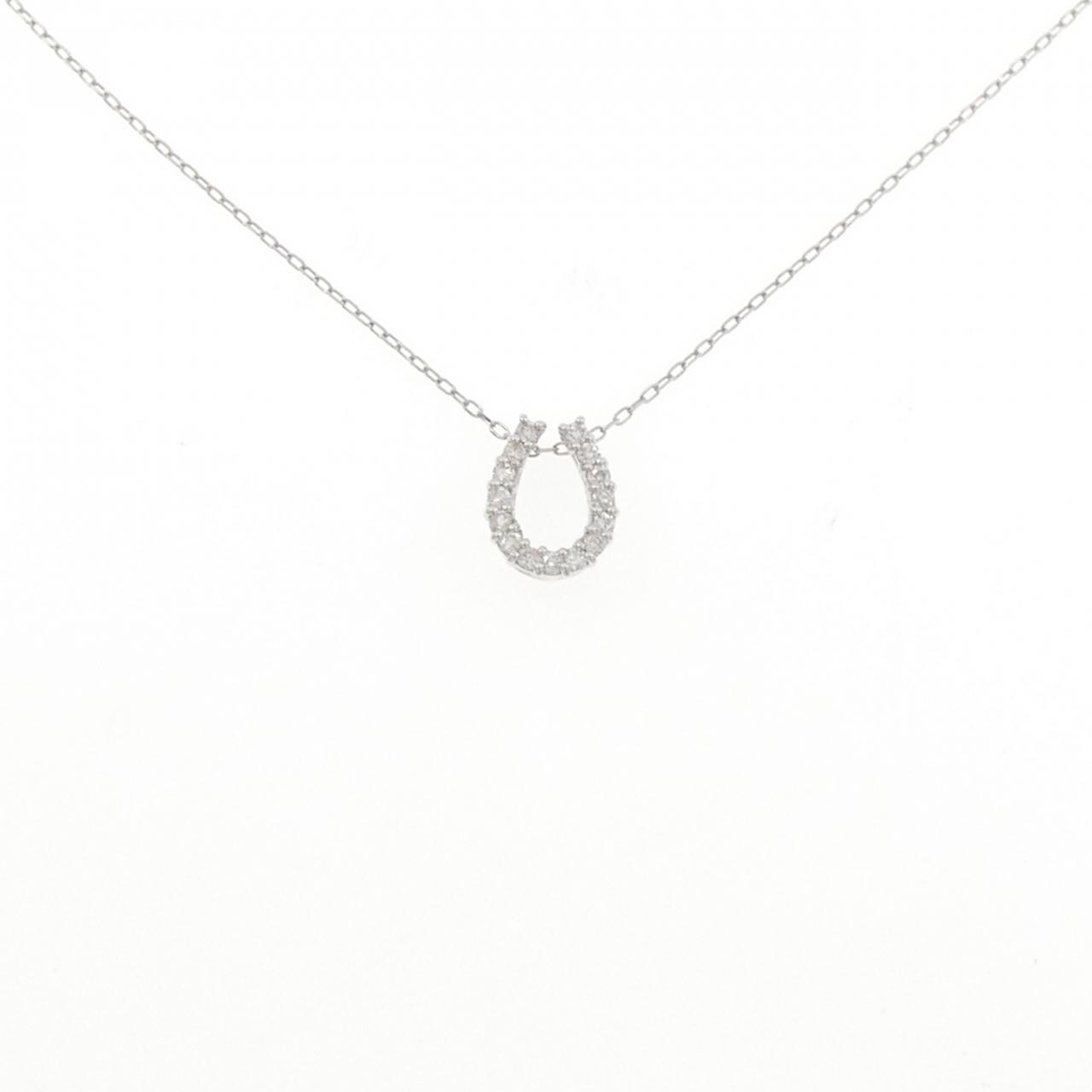 PT900/PT850 ダイヤモンド ネックレス 0.10CT