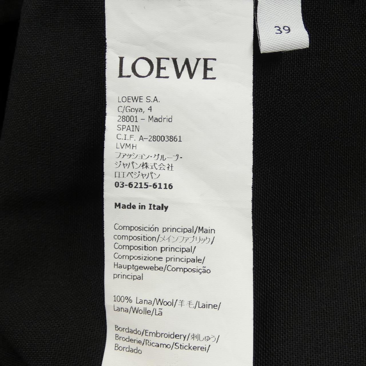 ロエベ LOEWE H526Y05X24 シャツ