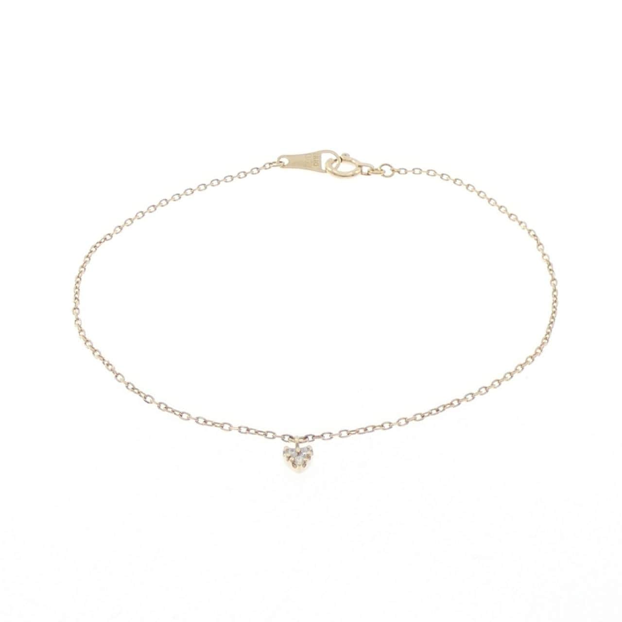 アガット ダイヤモンド ブレスレット 0.02CT