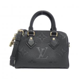 LOUIS VUITTON Monogram Empreinte Speedy Bandouliere 20 厘米 M58953 波士顿包