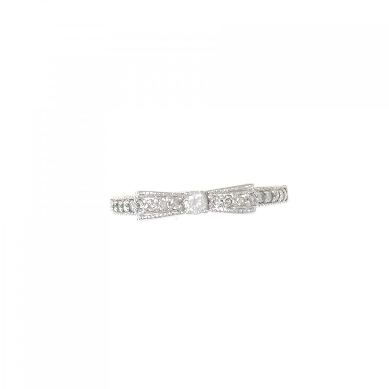 PT ribbon Diamond ring 0.20CT