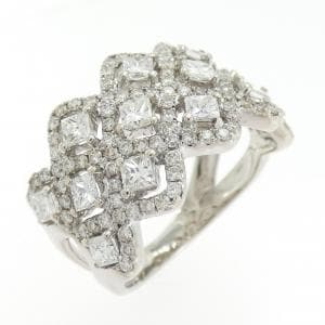 750WG ダイヤモンド リング 1.49CT