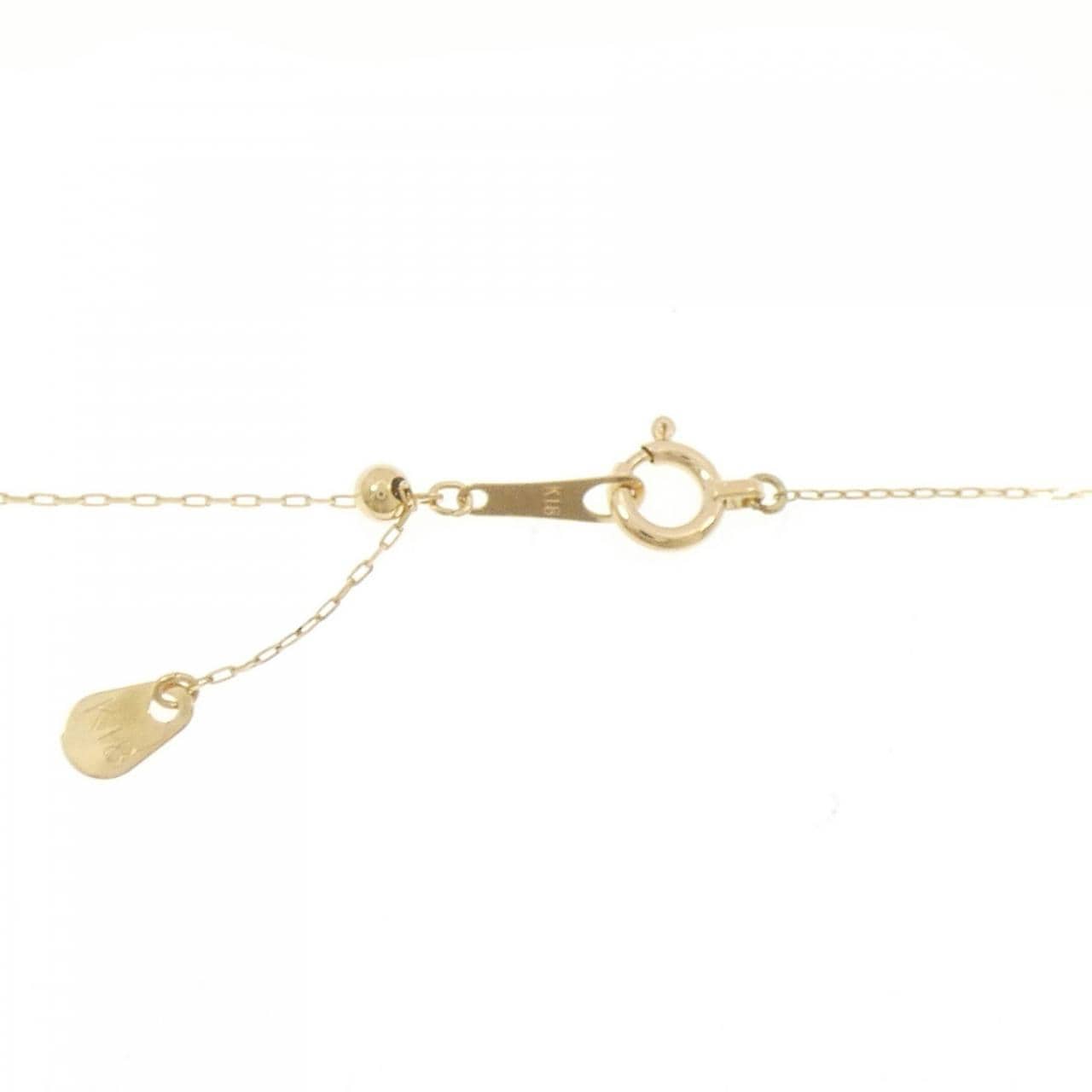 K18YG ダイヤモンド ネックレス 0.20CT