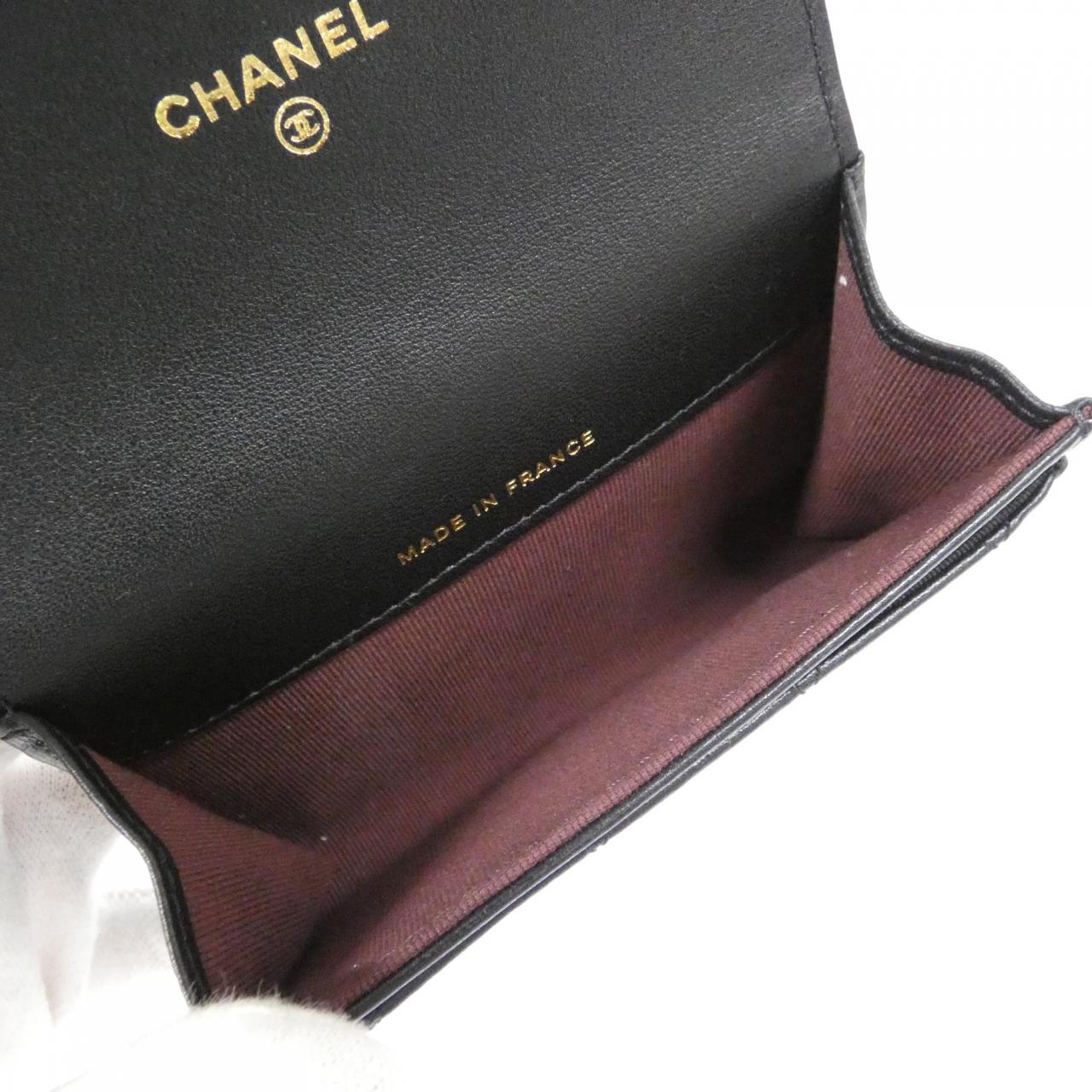 シャネル タイムレスクラシック ライン AP0214 カードケース