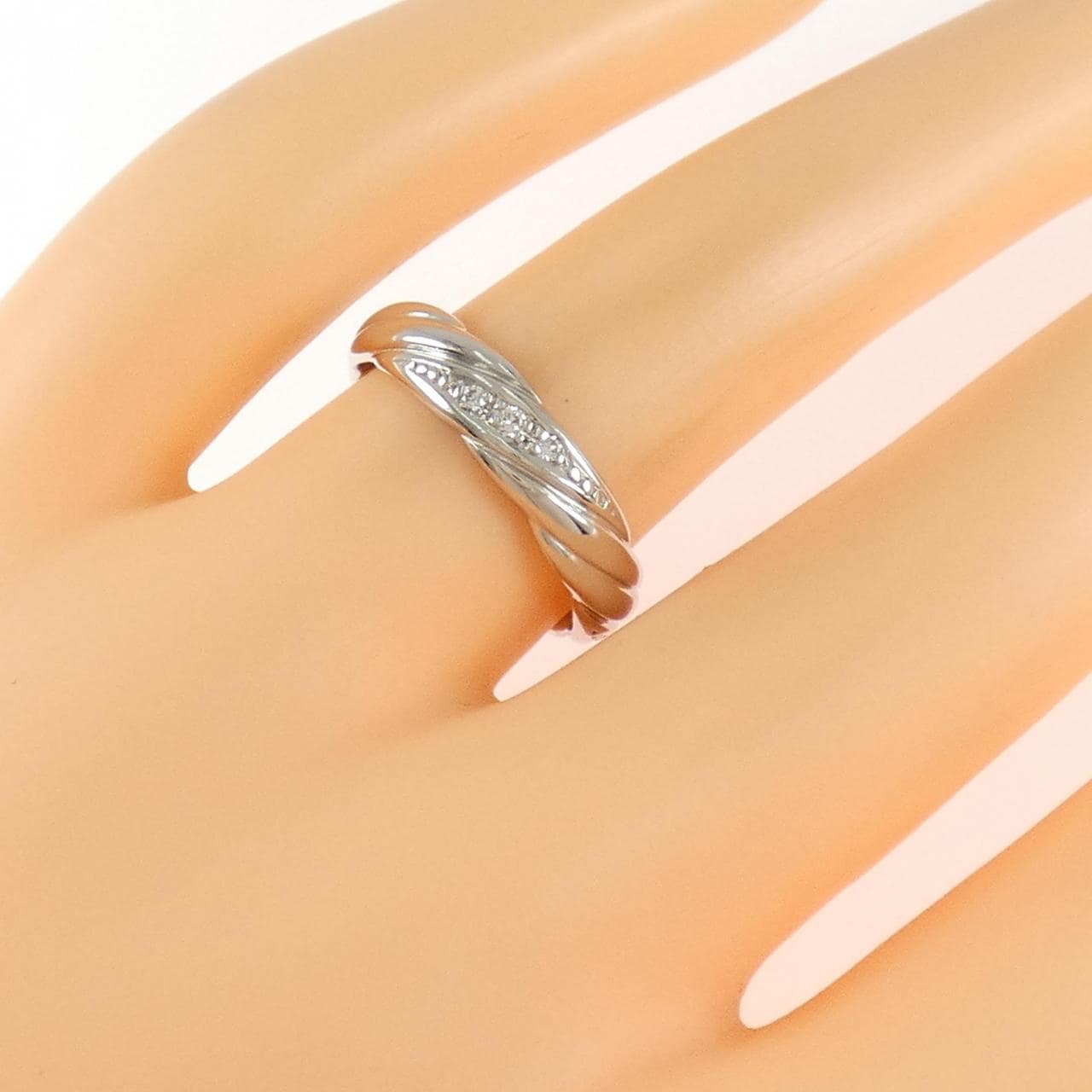PT900 ダイヤモンド リング 0.10CT