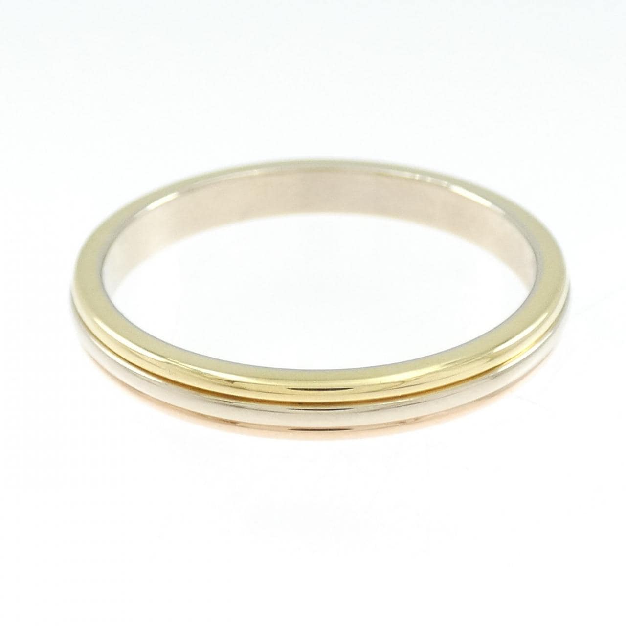 Cartier three gold wedding ring