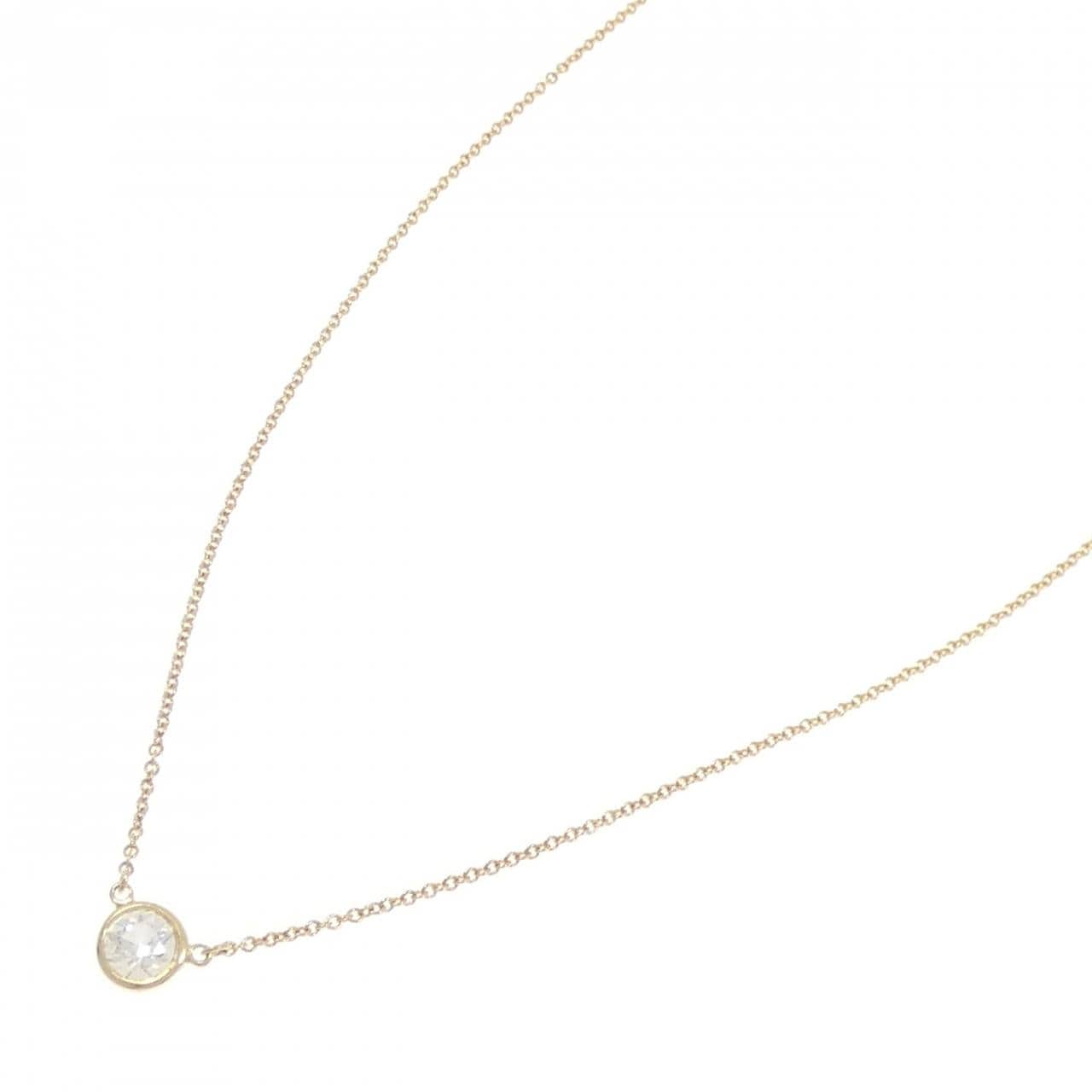 ティファニー バイザヤード ネックレス 0.33CT G VVS1 3EXT
