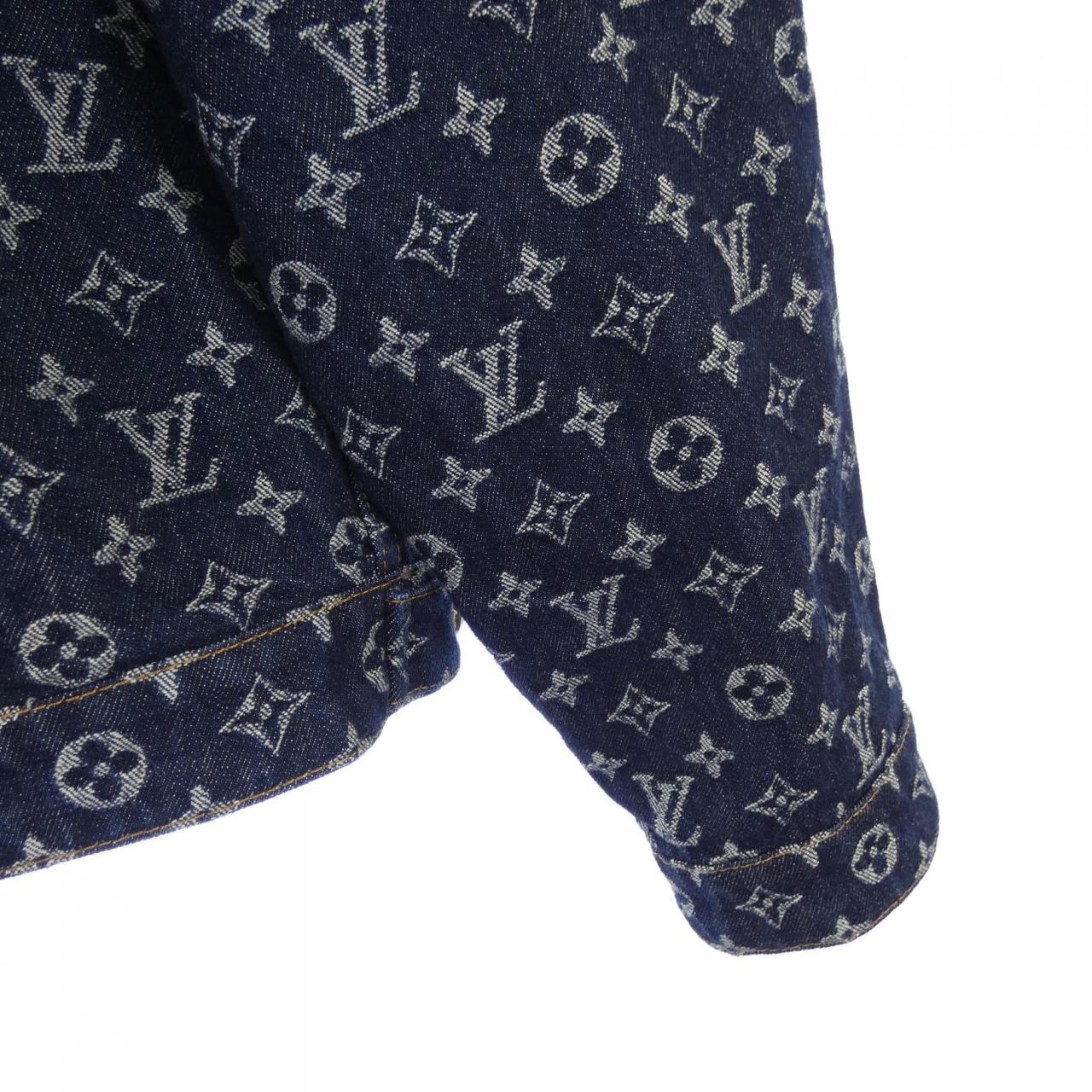 ルイヴィトン LOUIS VUITTON モノグラムジャカードデニムジャケット HRA79WUZD デニムジャケット