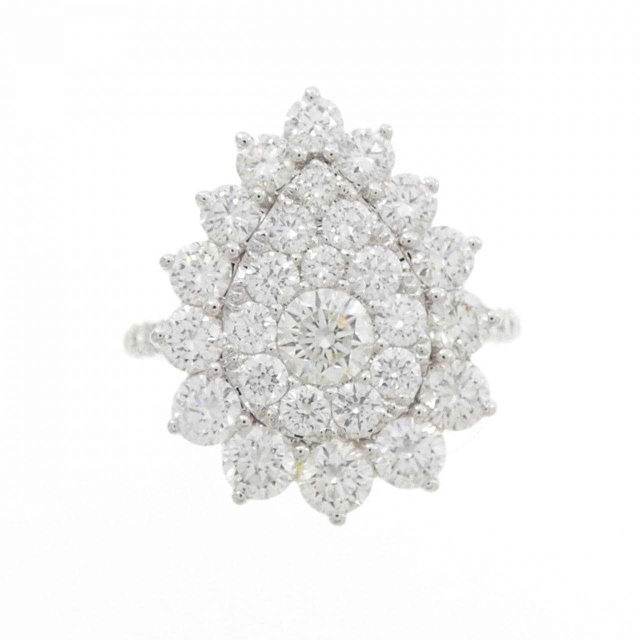 750WG ダイヤモンド リング