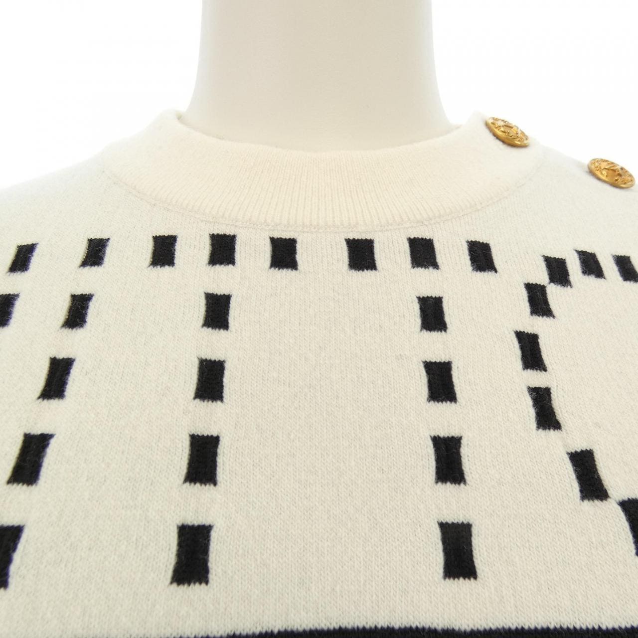 ルイヴィトン LOUIS VUITTON シグネチャーチャンキーストライププルオーバー FOKL20U39 ニット