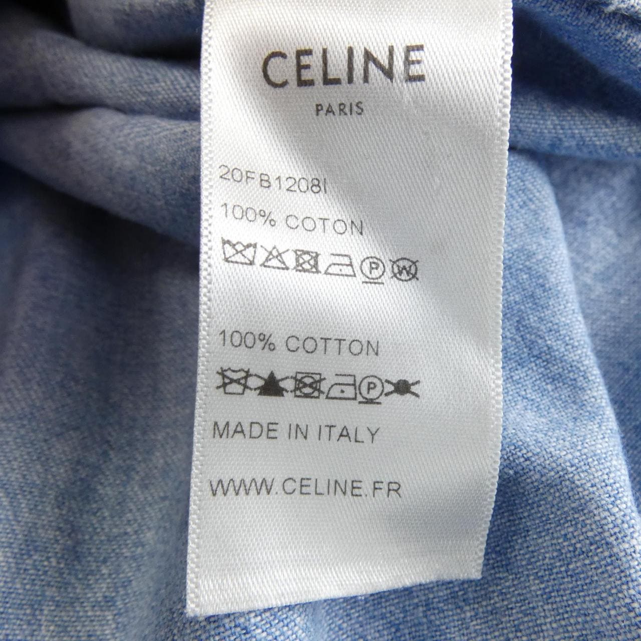 セリーヌ CELINE 20FB1208I シャツ