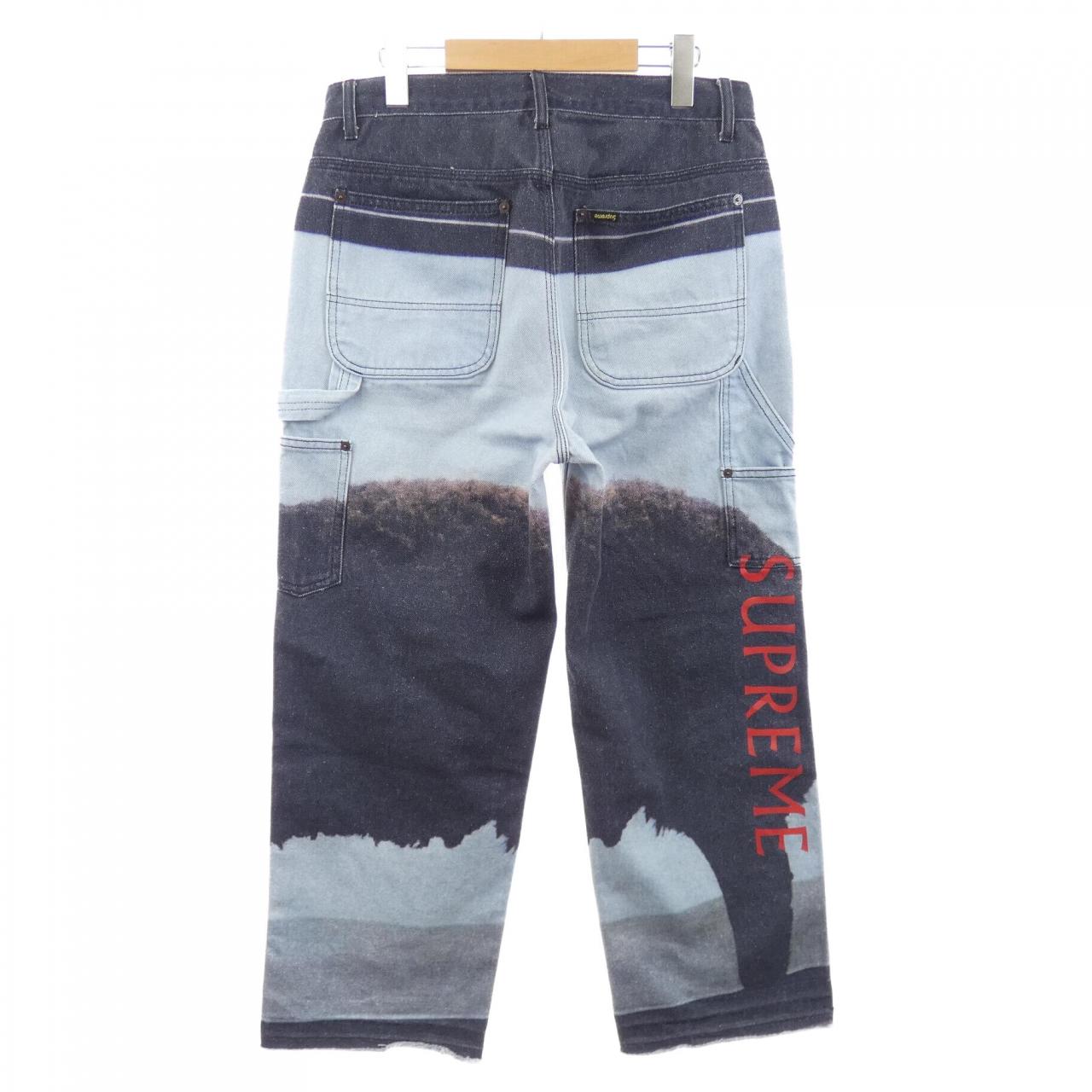 シュプリーム SUPREME DAMIEN HIRST ジーンズ