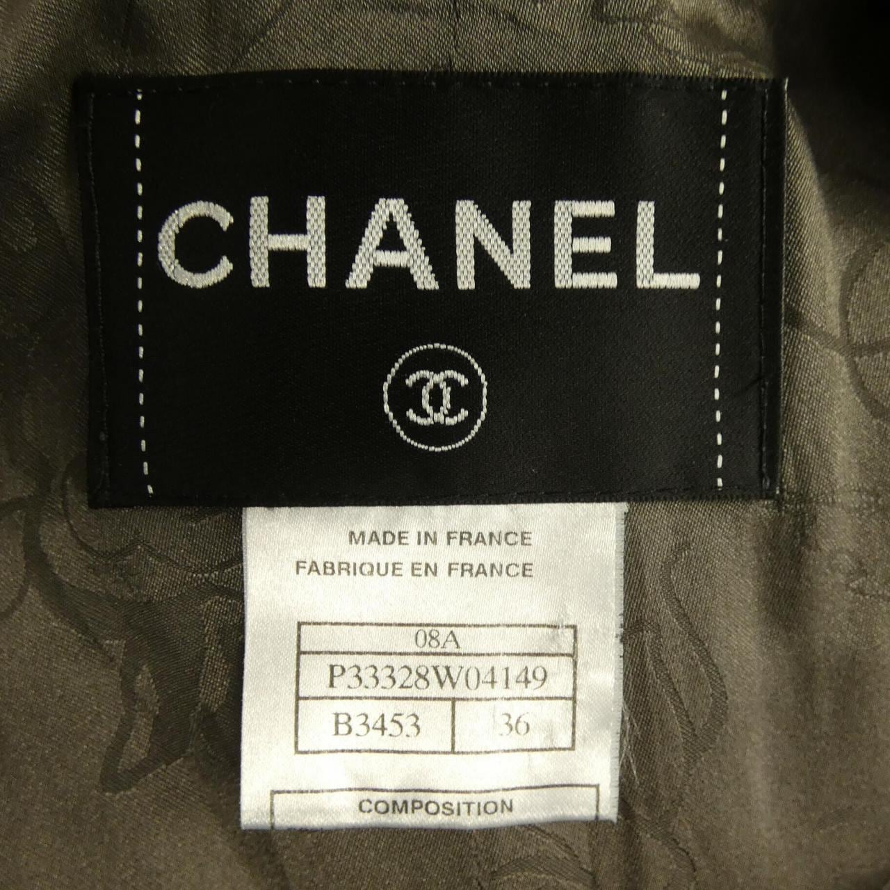 シャネル CHANEL P33328W04149 08A ノーカラージャケット