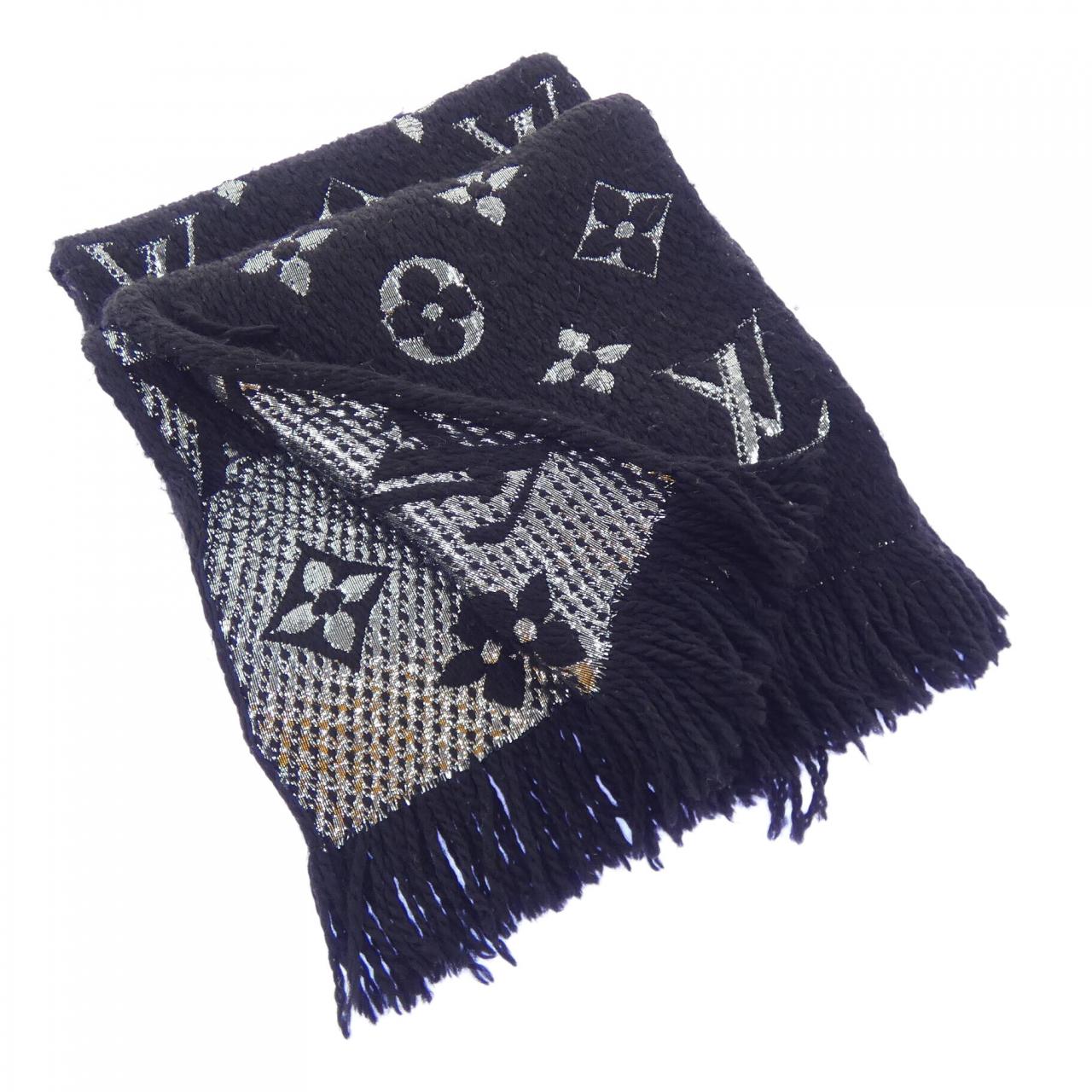 ルイヴィトン LOUIS VUITTON ロゴマニア M75833 MUFFLER