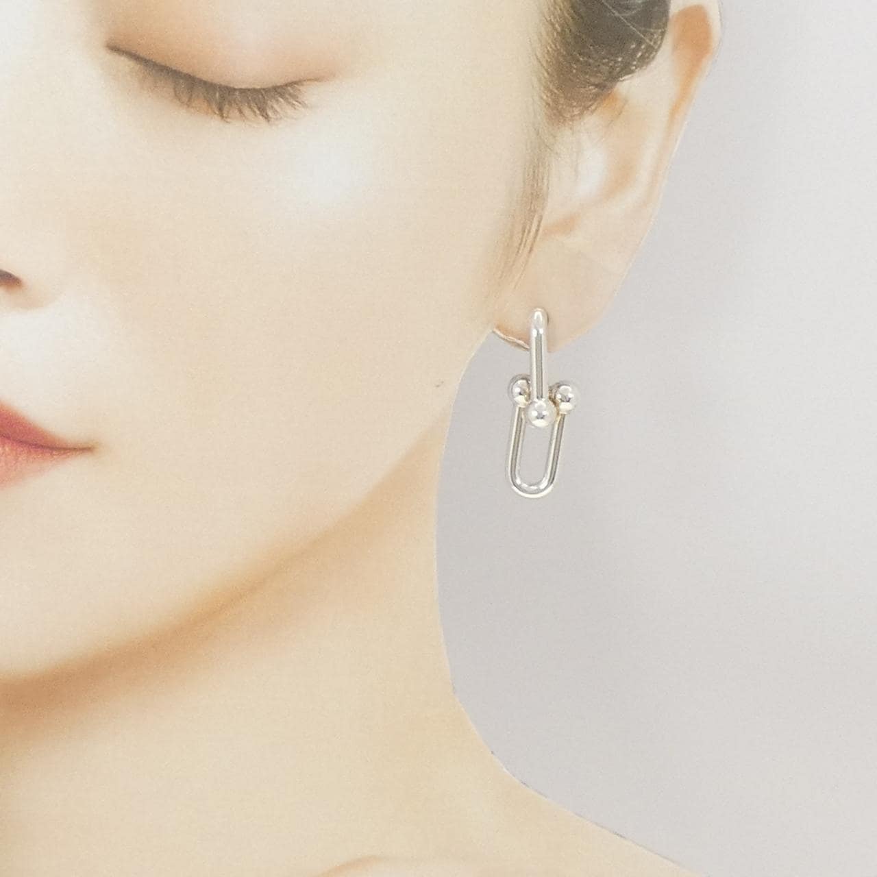 ティファニー ハードウェア リンク ラージ ピアス