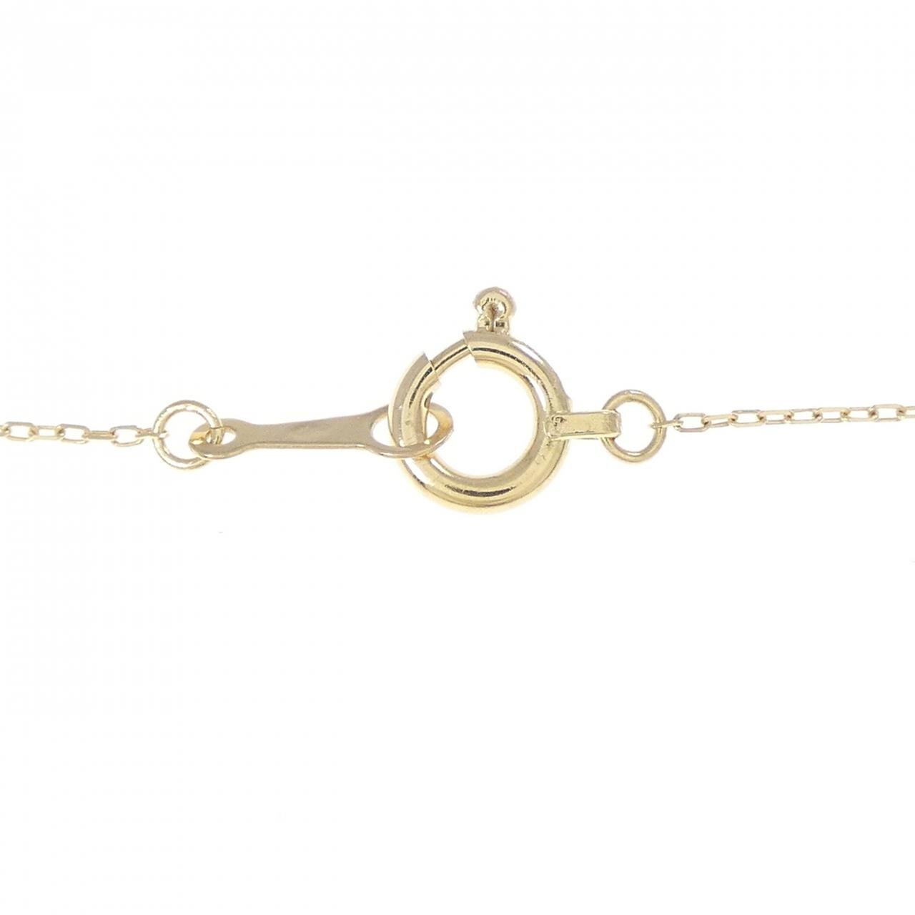 K18YG ダイヤモンド ネックレス 0.042CT