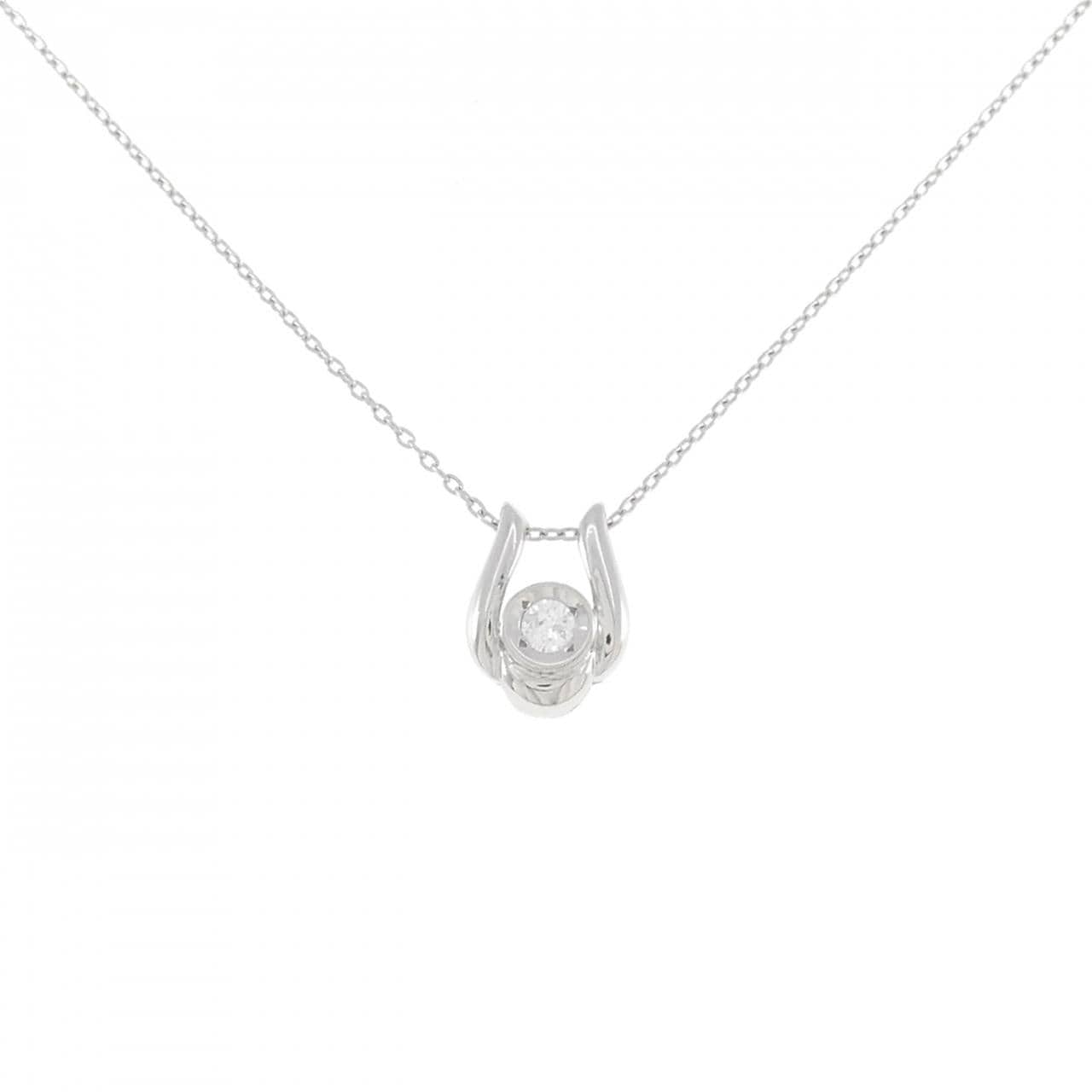 pt Diamond necklace