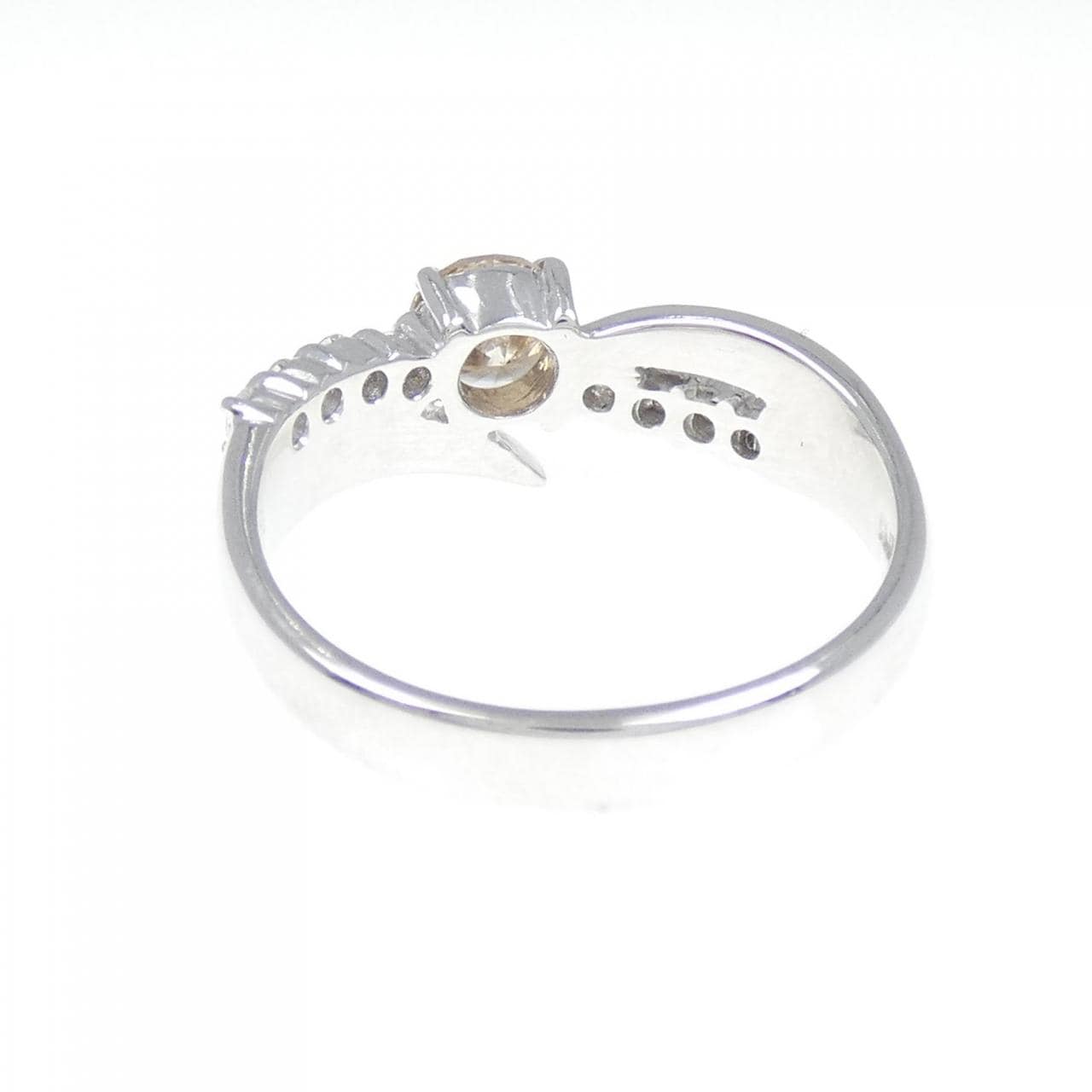 K18WG ダイヤモンド リング 0.456CT