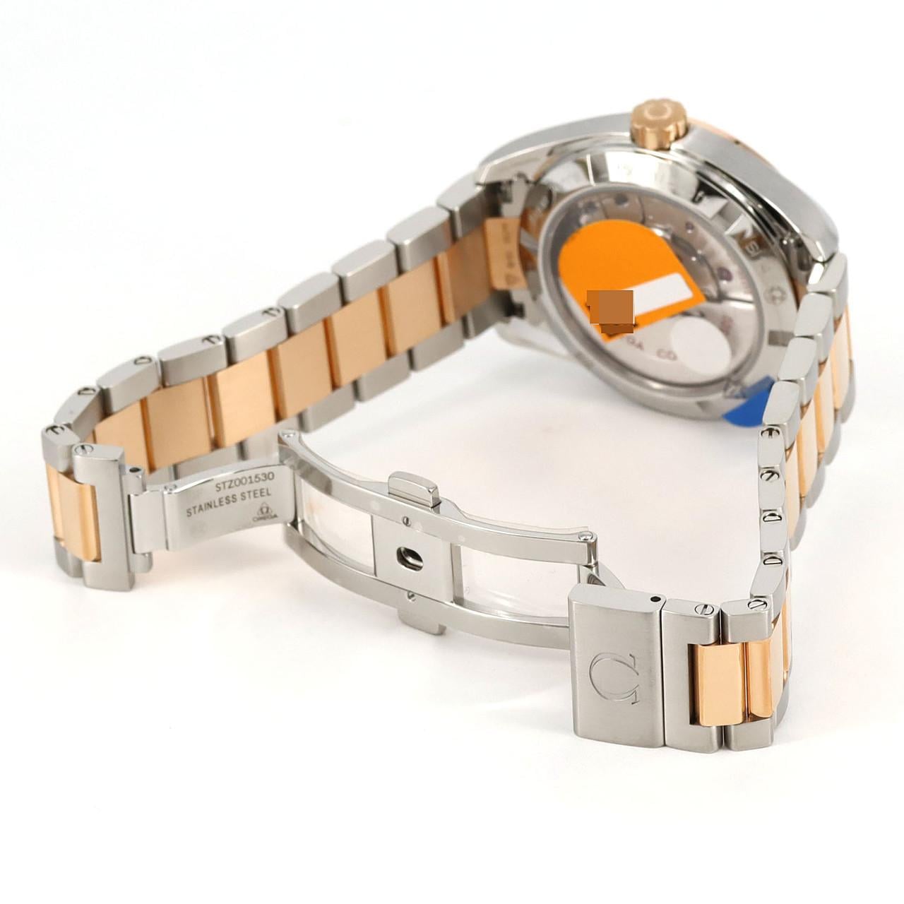 [新品] 欧米茄 海马 Aqua Terra RG Combi 11P 231.20.39.21.55.003 SSxRG自动上弦