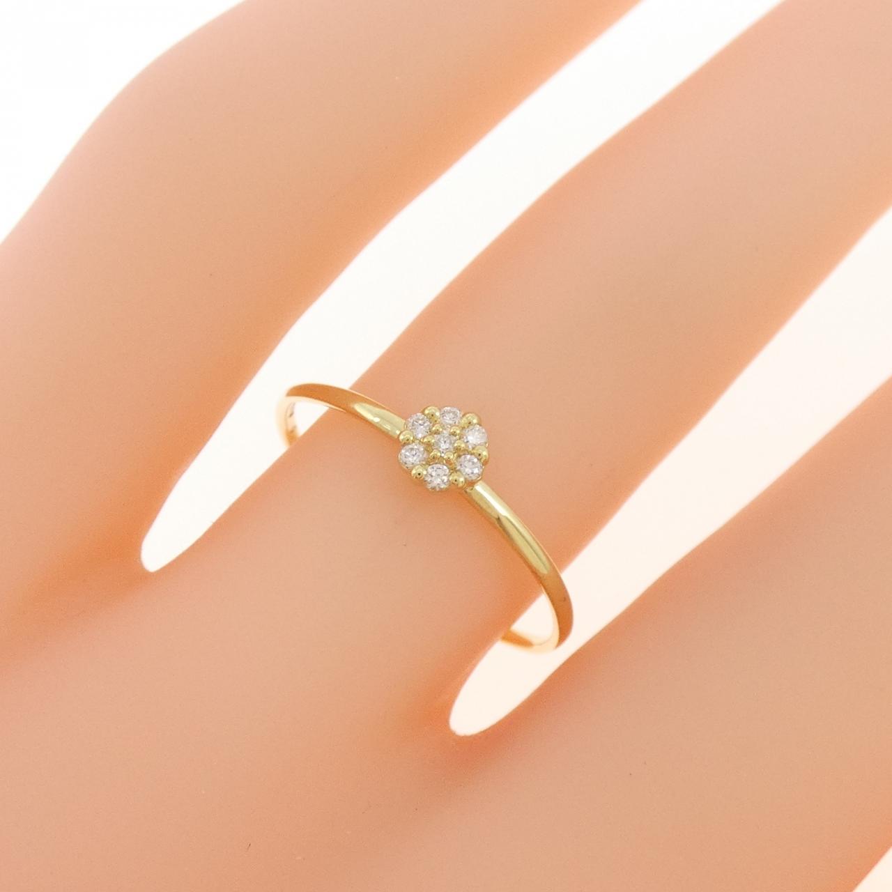 【新品】K18YG ダイヤモンド リング 0.04CT