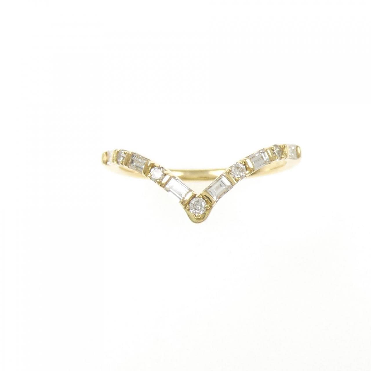 【新品】K18YG ダイヤモンド リング 0.30CT