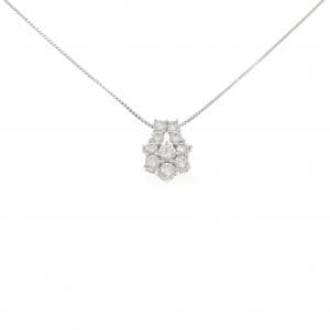 PT900/PT850 ダイヤモンド ネックレス 1.02CT