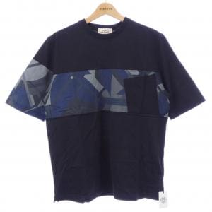 エルメス HERMES プリントストライプポケット *31-5758. Tシャツ