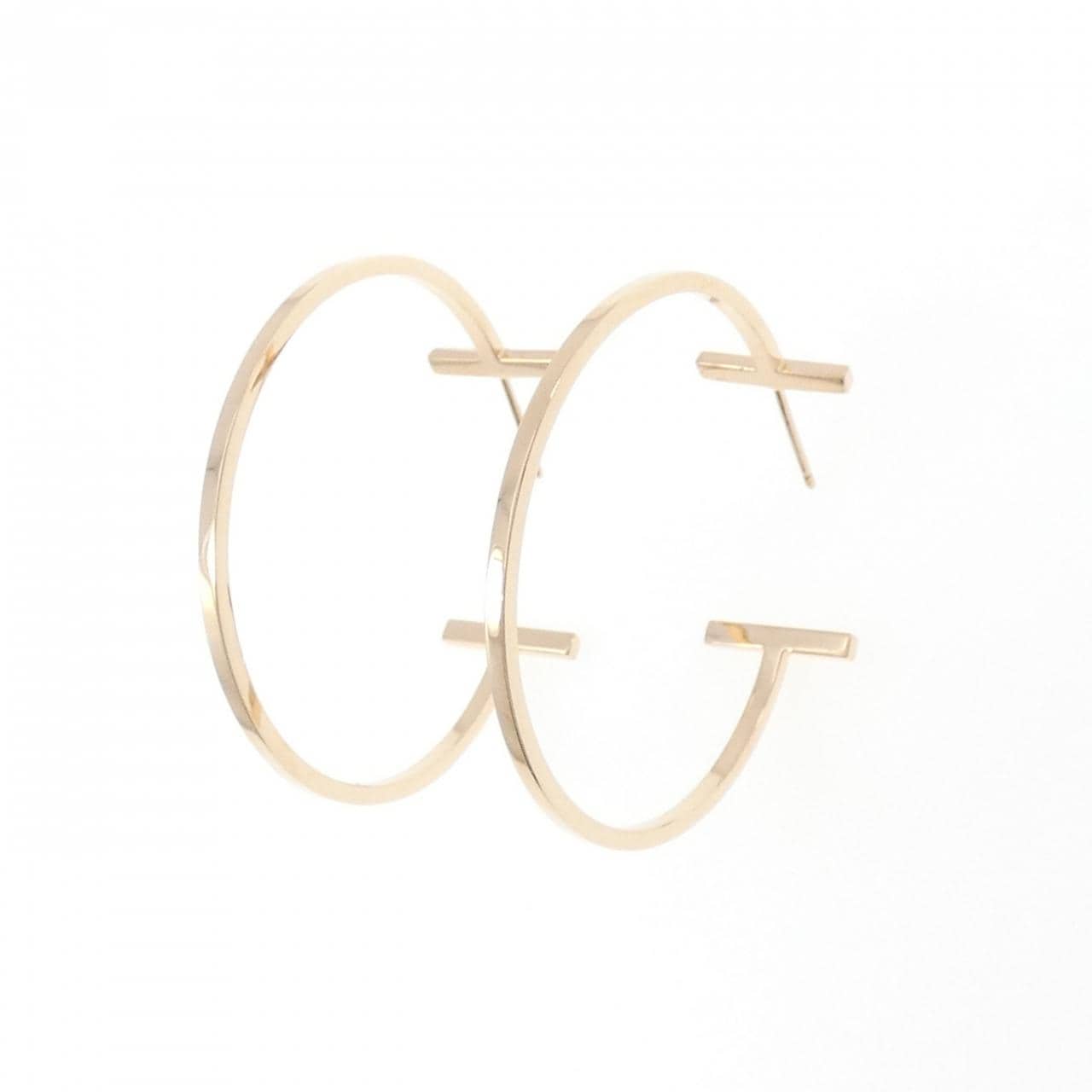 ティファニー Tワイヤー フープ ラージ ピアス