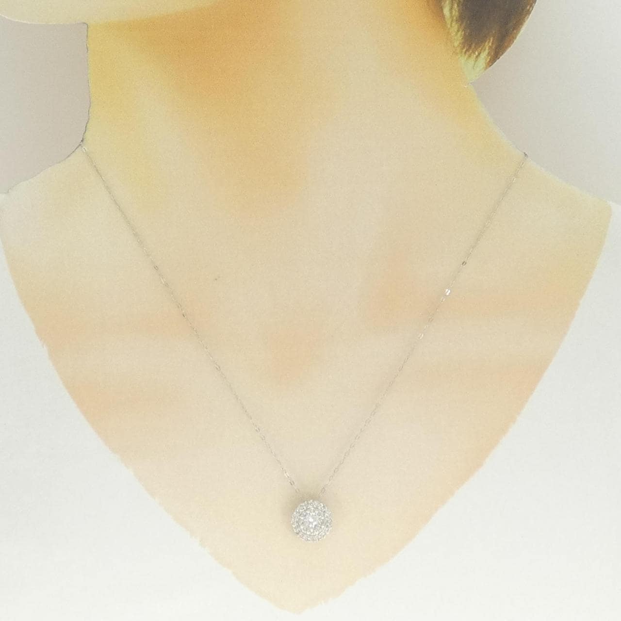 PT950/PT850 ダイヤモンド ネックレス 0.70CT
