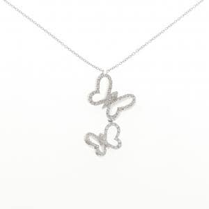 ポンテヴェキオ バタフライ ダイヤモンド ネックレス 0.55CT