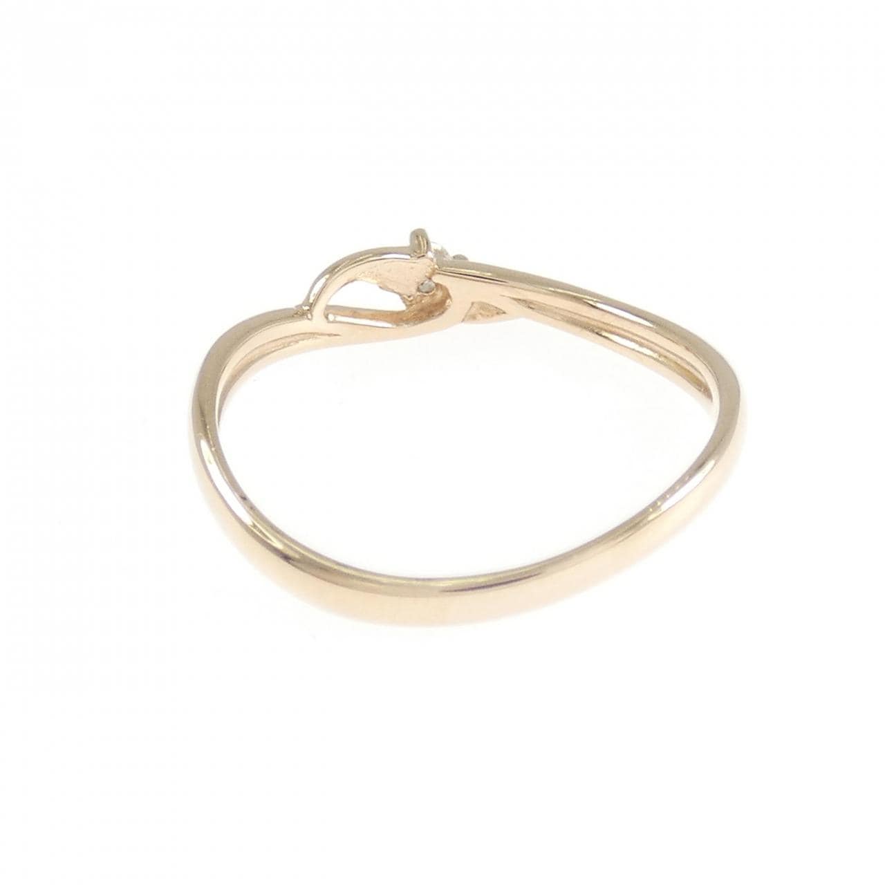 K18PG ダイヤモンド リング 0.05CT