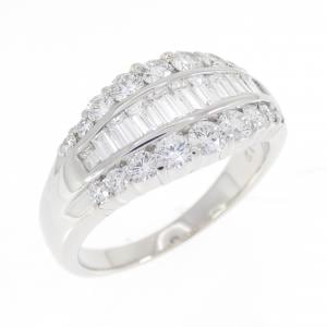 PT900 ダイヤモンド リング 1.12CT