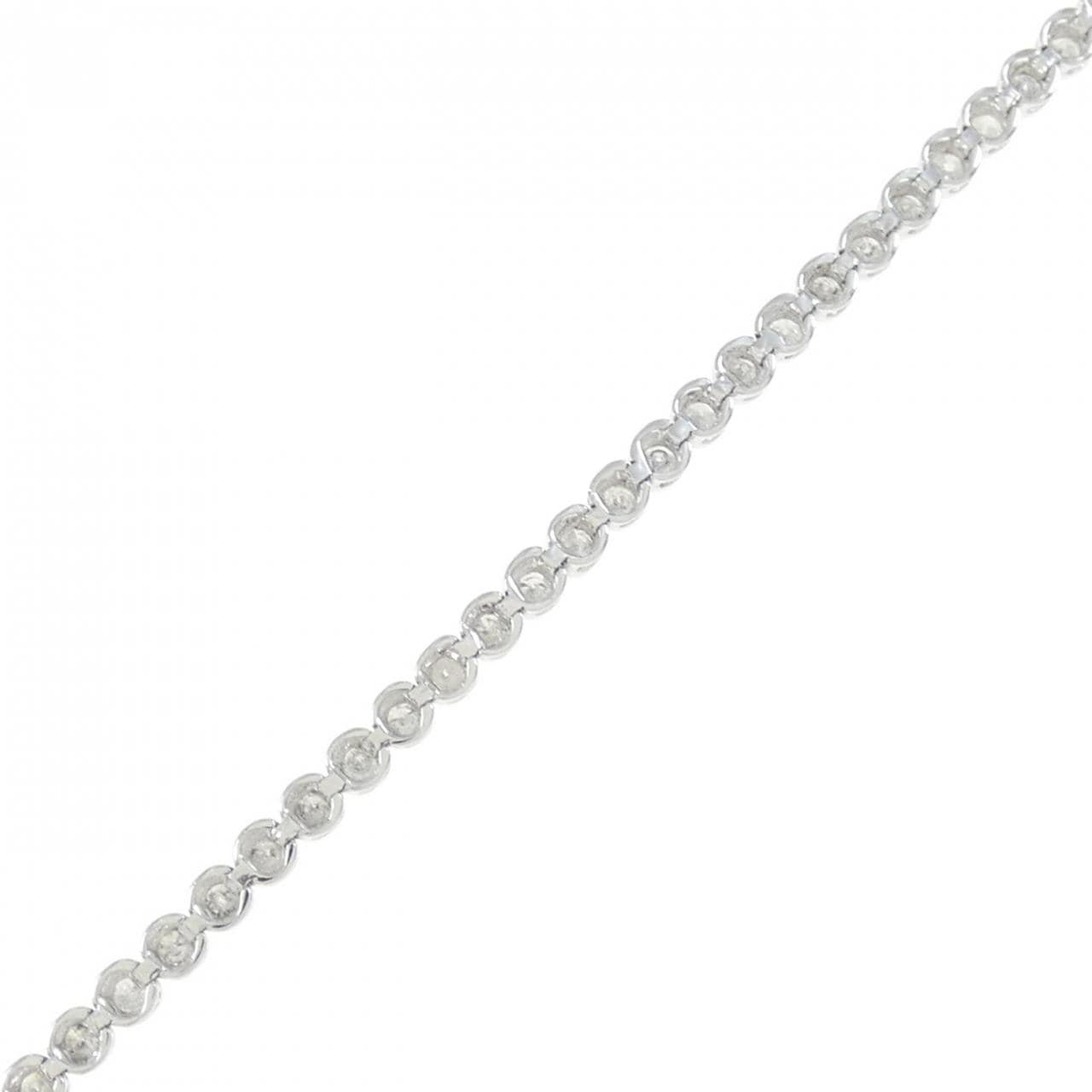 K18WG Diamond bracelet 1.02CT