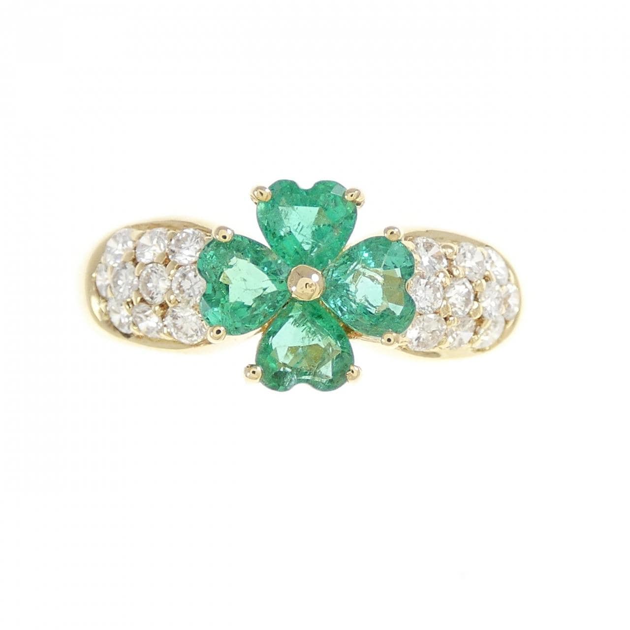 ポンテヴェキオ エメラルド リング 0.85CT