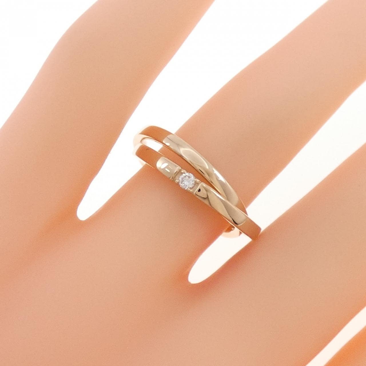 4゜C ダイヤモンド リング