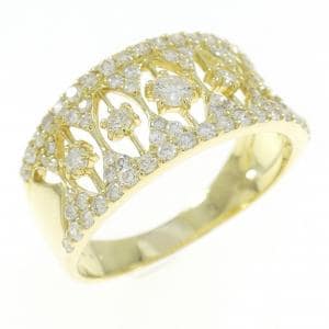 K18YG ダイヤモンド リング 1.00CT