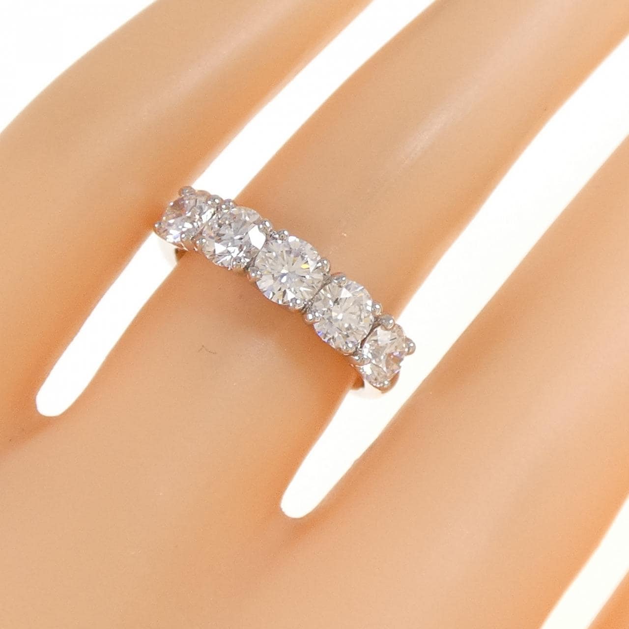 [再加工款] PT900钻石戒指 1.567CT DF VVS1-2 3EXT-EXT