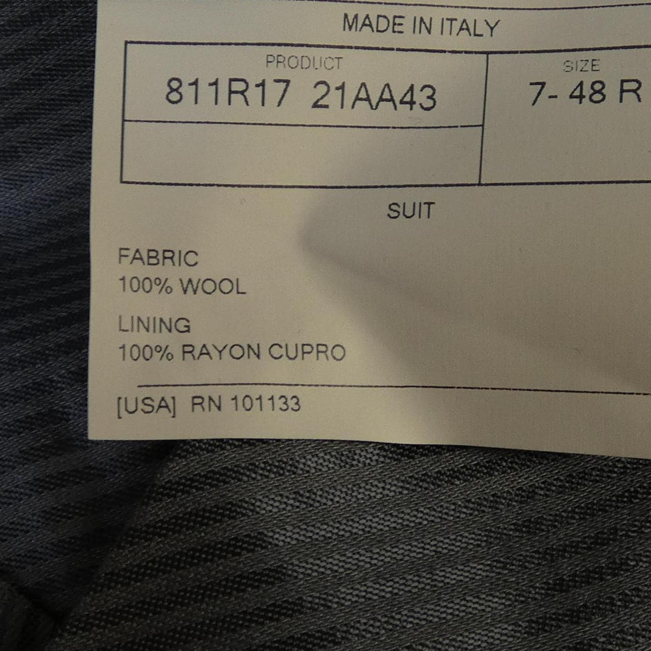 トムフォード TOM FORD スーツ