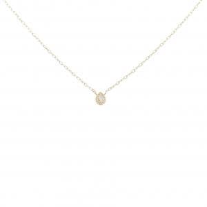 K10YG ダイヤモンド ネックレス 0.01CT