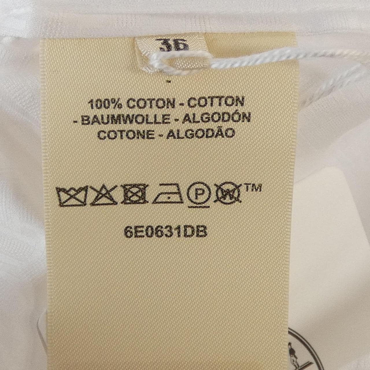 エルメス HERMES モザイク 6E0631DB トップス