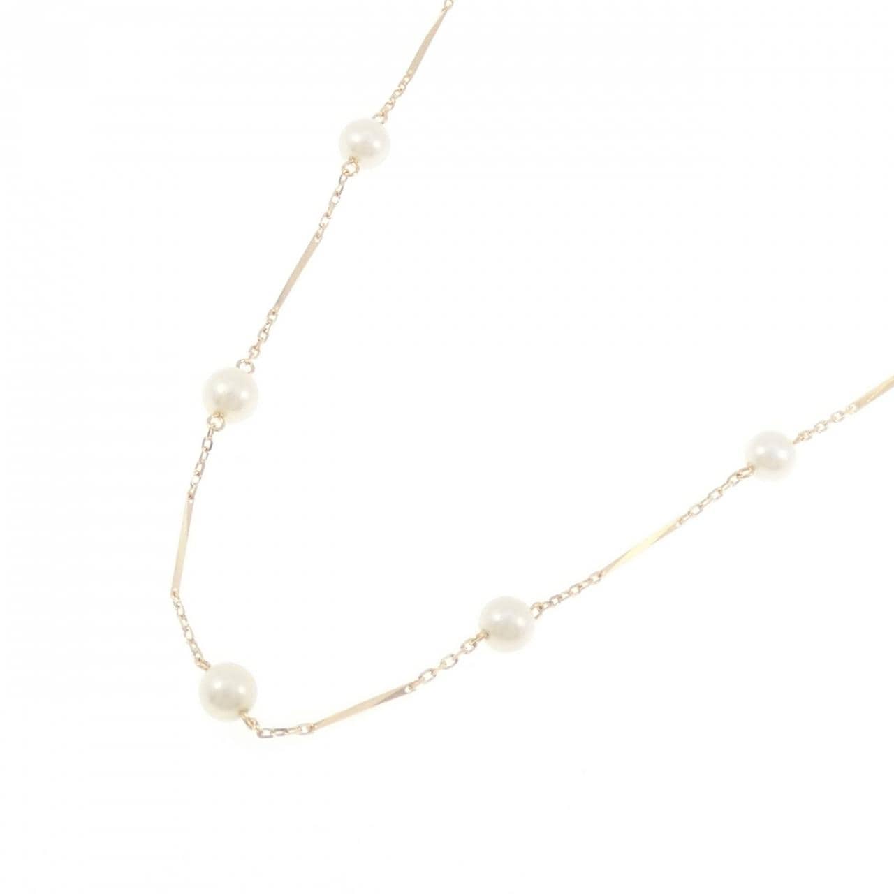 K18YG アコヤパール ネックレス 5mm