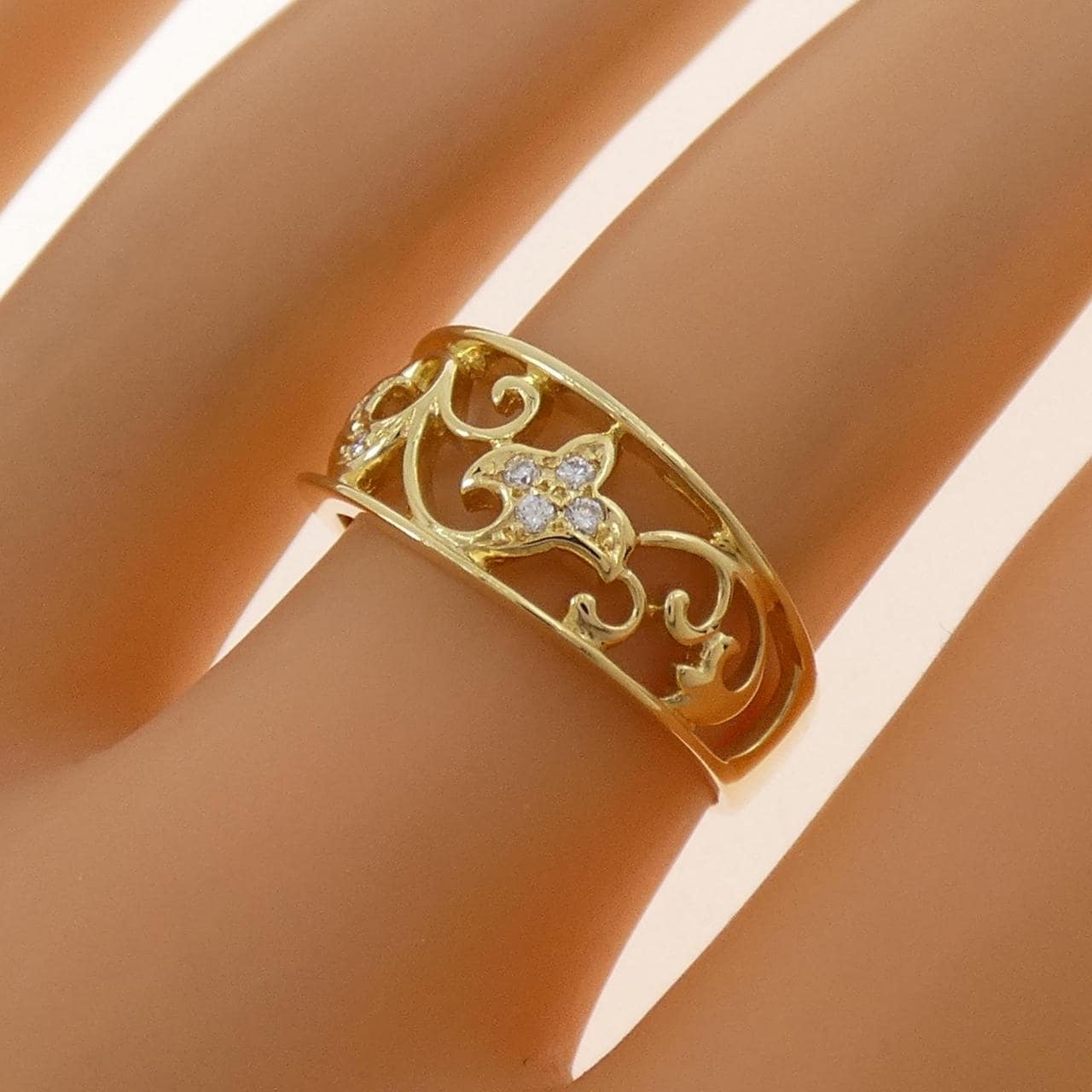 ミキモト ダイヤモンド リング 0.06CT