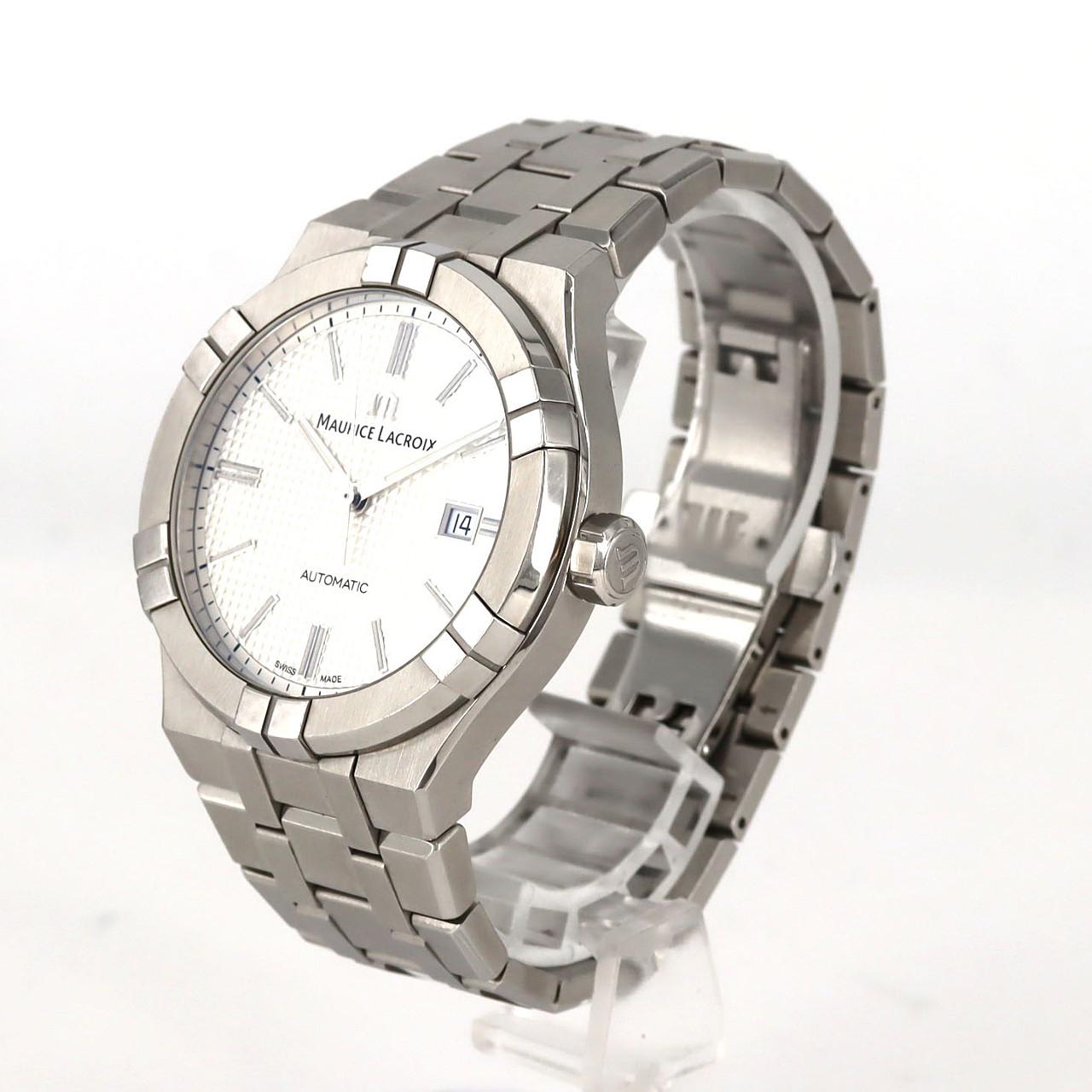 【ノーメンテナンス還元価格】モーリス･ラクロア アイコンオートマティック AI6008-SS002-130-1 SS 自動巻