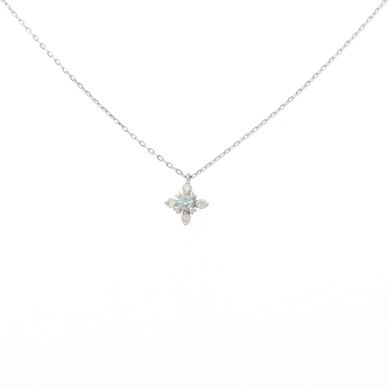 PT900/PT850 ダイヤモンド ネックレス 0.10CT